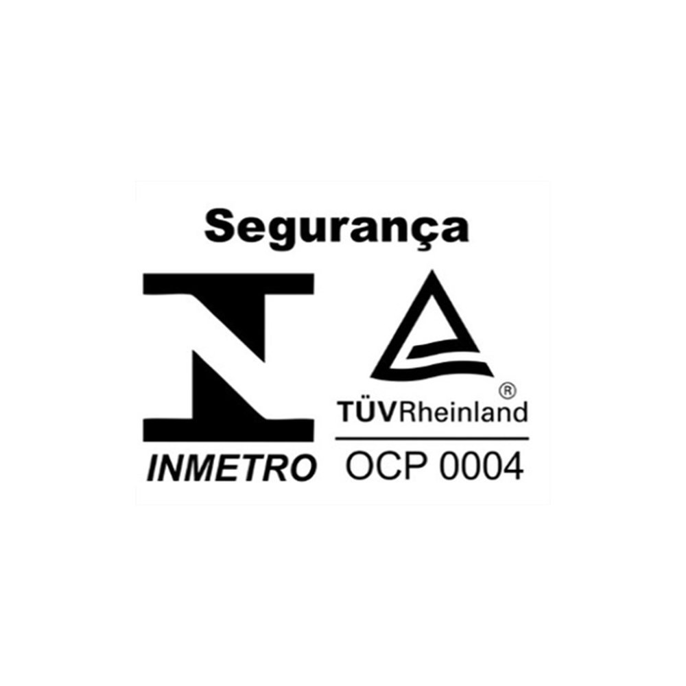 Tomada Liz Dupla Tramontina 2P+T 20A 250V H35 com Placa Branca
