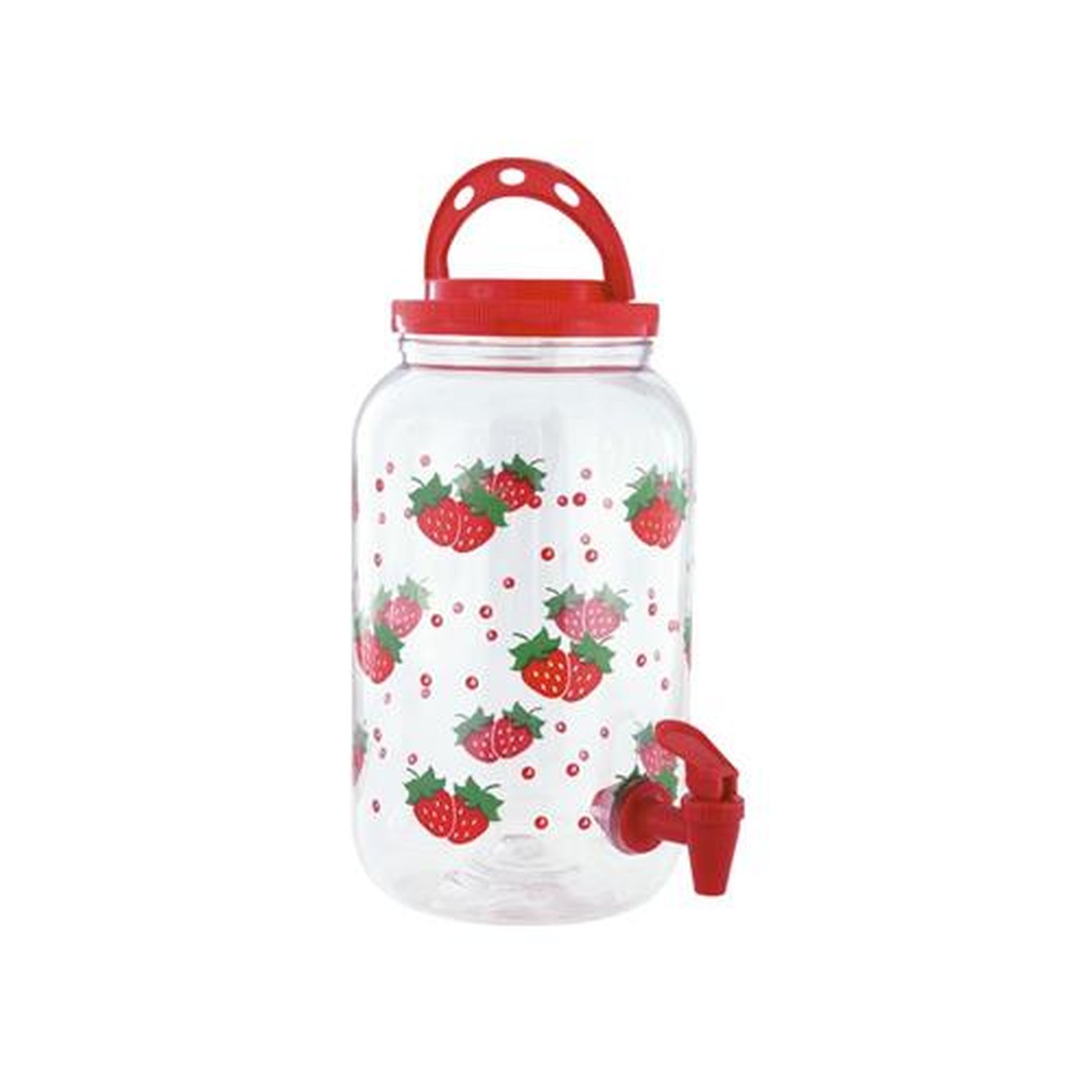 Suqueira 3,6L Decorada Morango Bandeirante