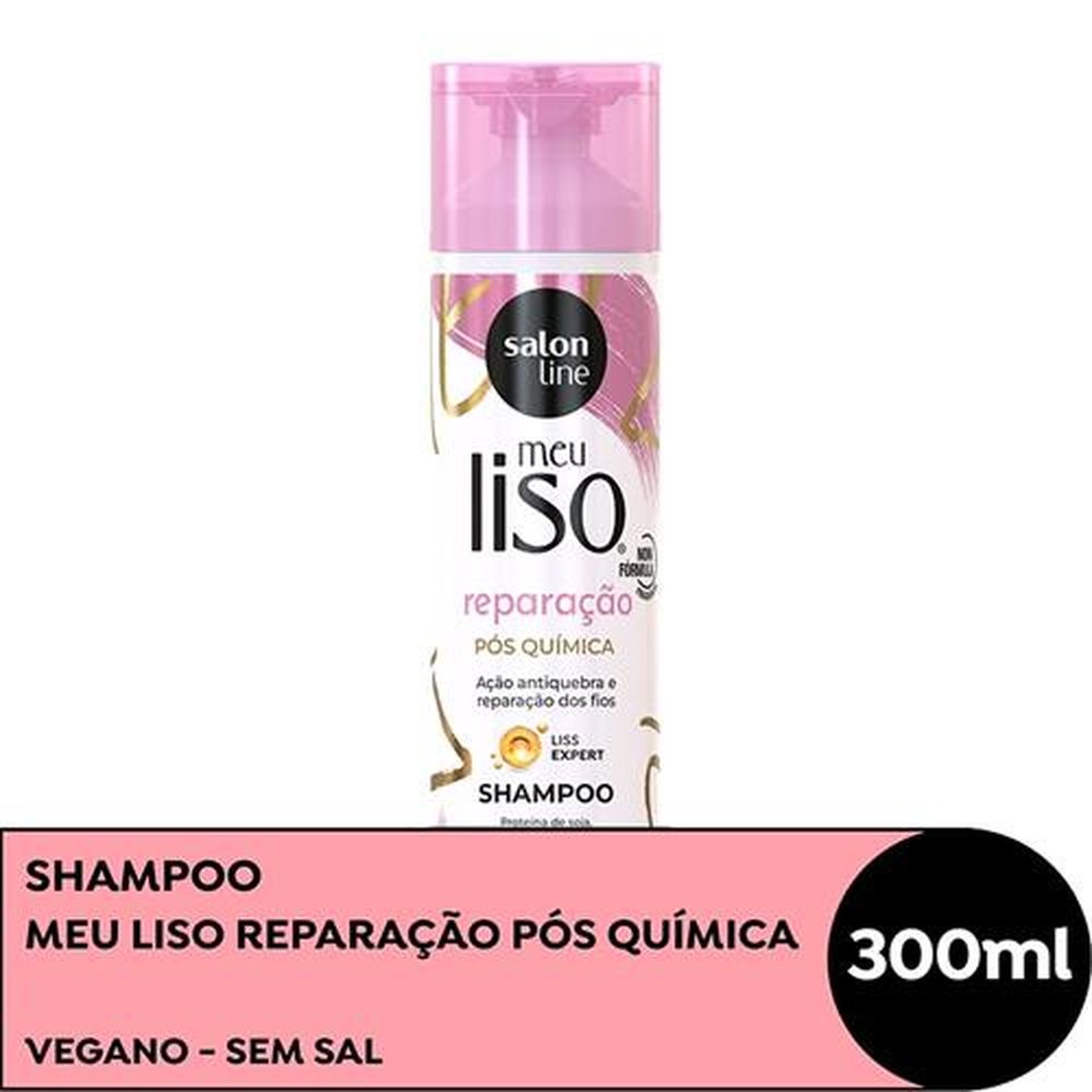 Shampoo Salon Line Meu Liso Muito + Longo 300ml