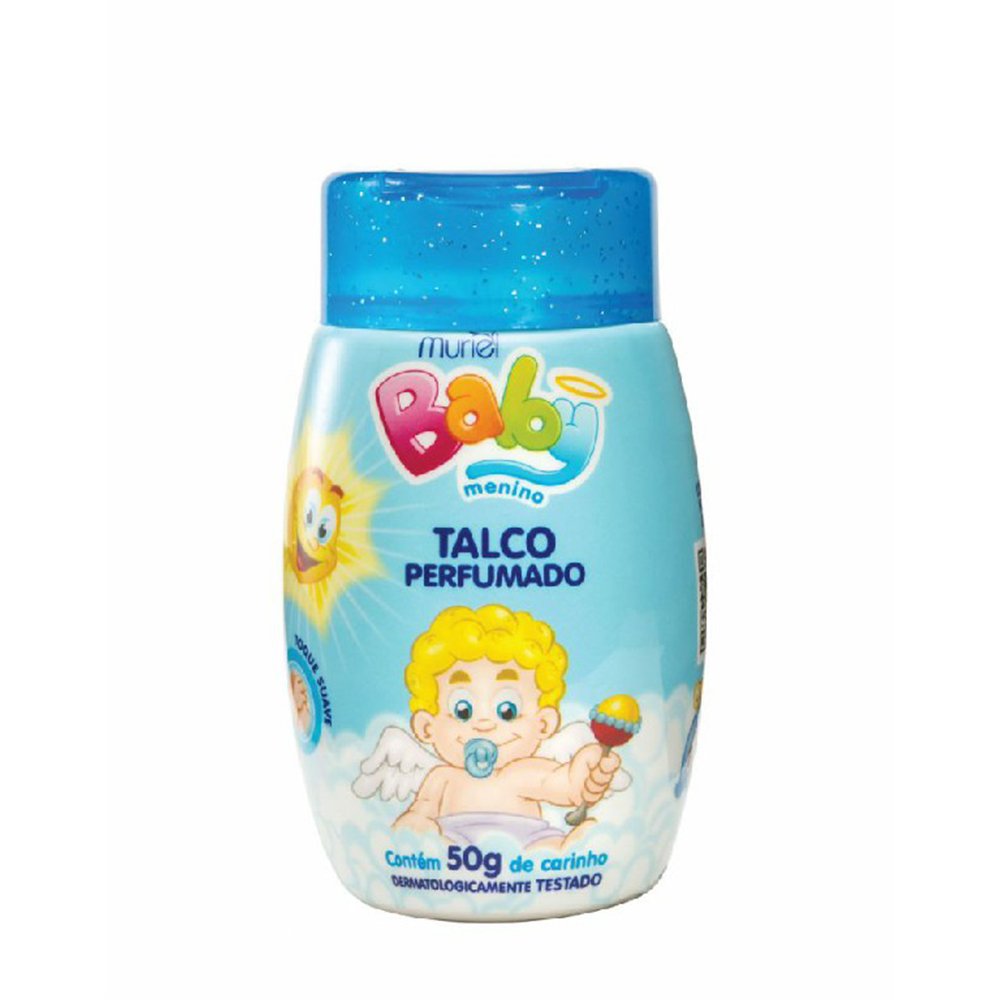 Talco Muriel Baby Perfumado Menino 50g