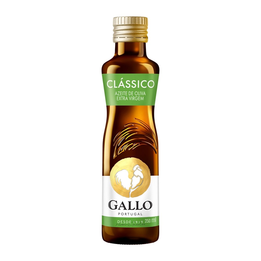 Azeite de Oliva Gallo Extra Virgem Clássico Vidro 250ml