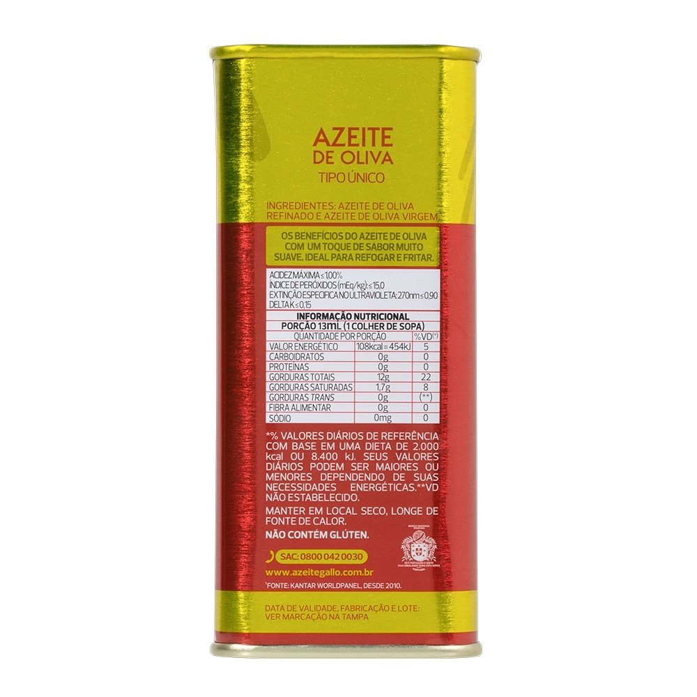 Azeite Gallo de Oliva Tipo Único 500ml