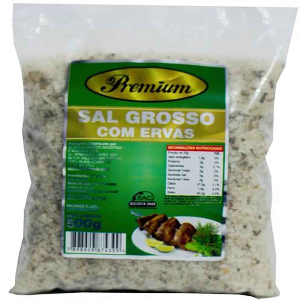 Sal Grosso c/ Ervas 500g