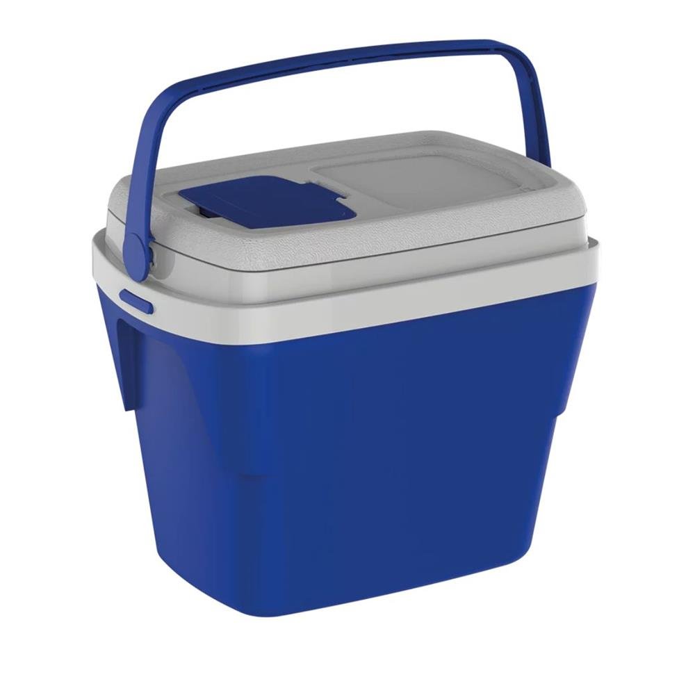 Caixa Termica Soprano Cooler Tropical 28L Azul