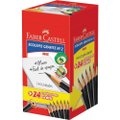 Lápis Faber Castell Grafite Preto 1205 Sextavado - 1 Embalagem com 144 unidades + 24 Grátis