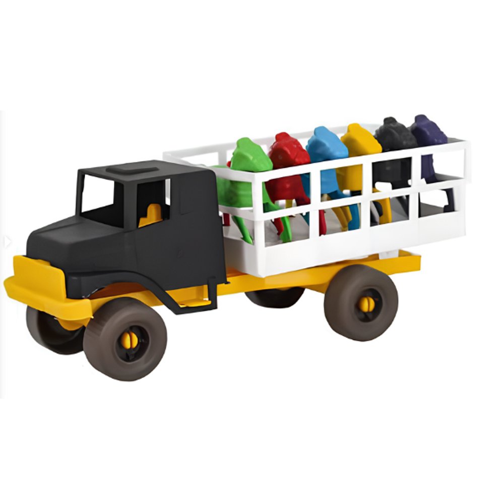 Mini Caminhao Com 6 Cavalo Coral