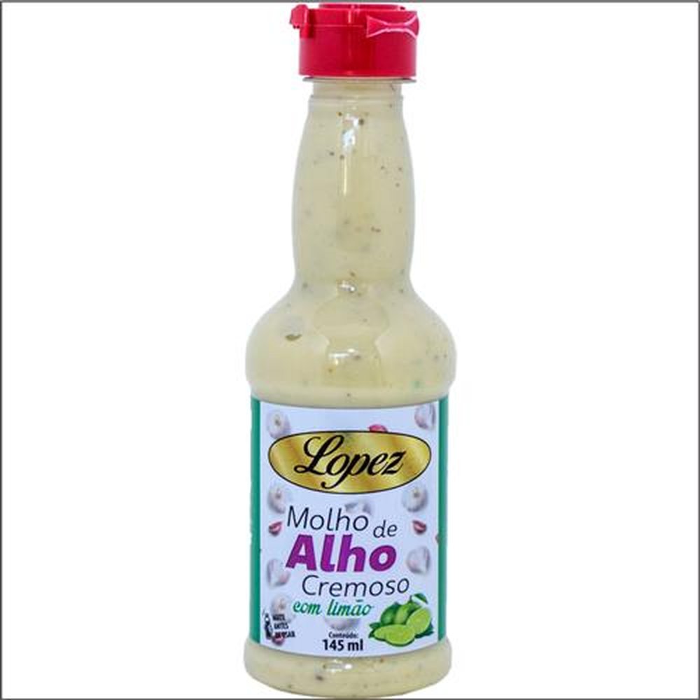 Molho de Alho c/ Limao 145 ml