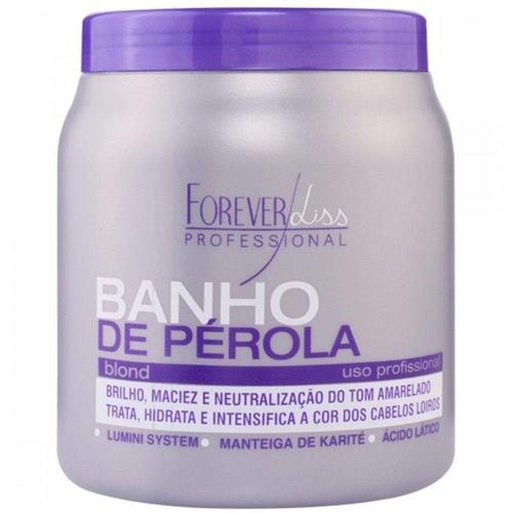 Máscara Banho De Pérola Forever Liss 1Kg