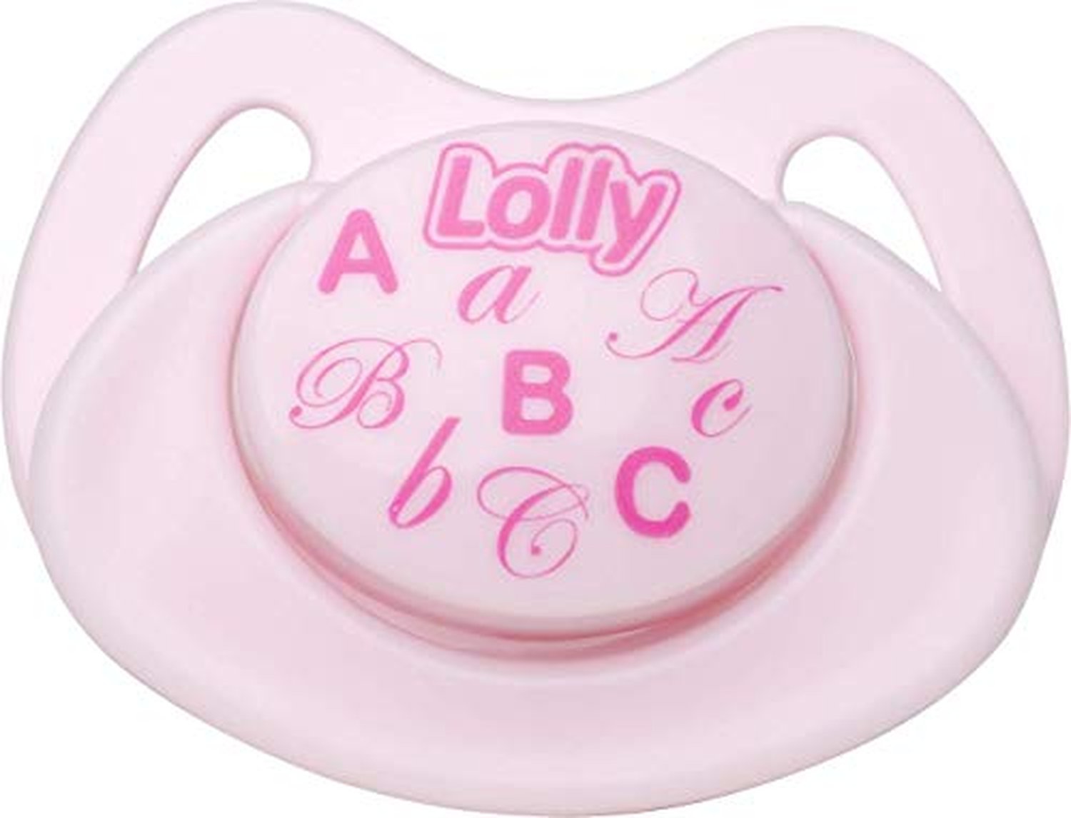 Chupeta Lolly Tip Silicone Redondo Tamanho 2 Rosa Blister 4012