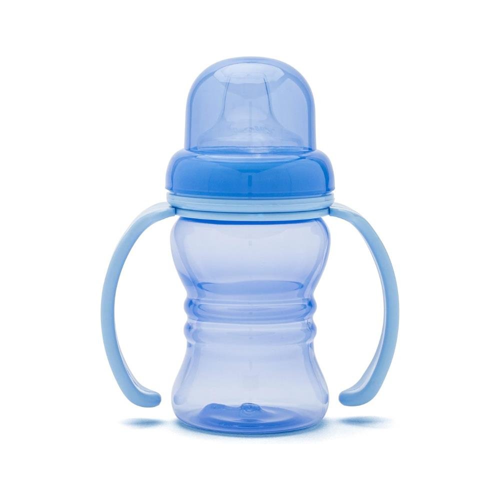 Copo Treinamento Clean Com Bico Silicone Lolly Azul 150 ml 6+ Meses 7109-00