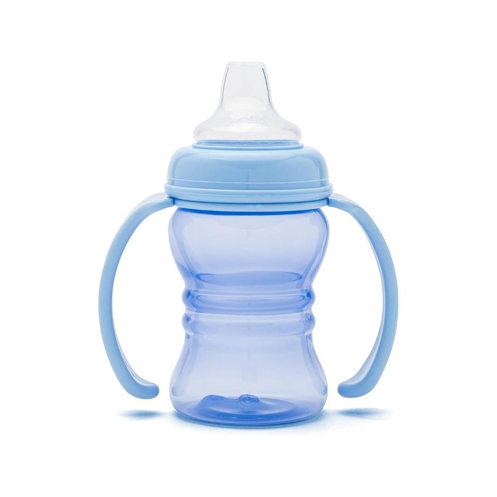 Copo Treinamento Clean Com Bico Silicone Lolly Azul 150 ml 6+ Meses 7109-00