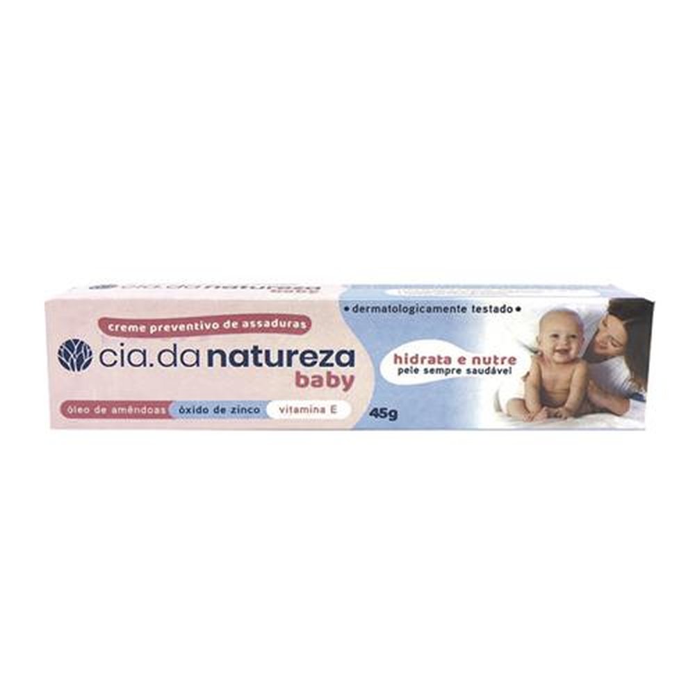 Creme Contra Assaduras Cia da Natureza Baby 45g