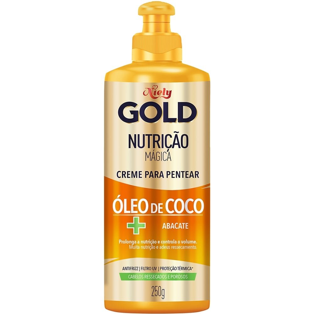Creme para Pentear Niely Gold Nutrição Mágica 250g