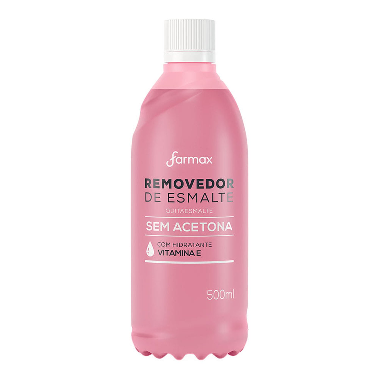 Removedor Esmalte S/Acetona Farmax 500Ml