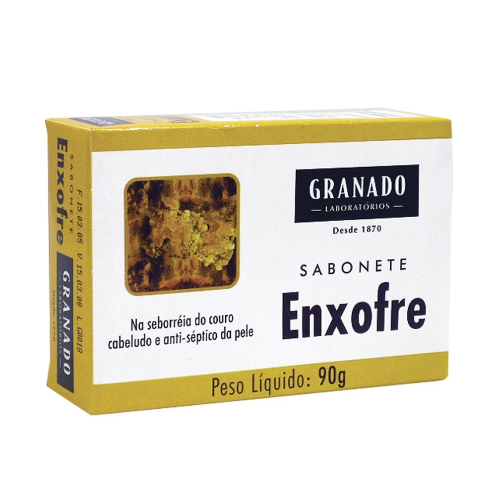 Sabonete Granado Enxofre Pele Oleosa e Com Acne 90g