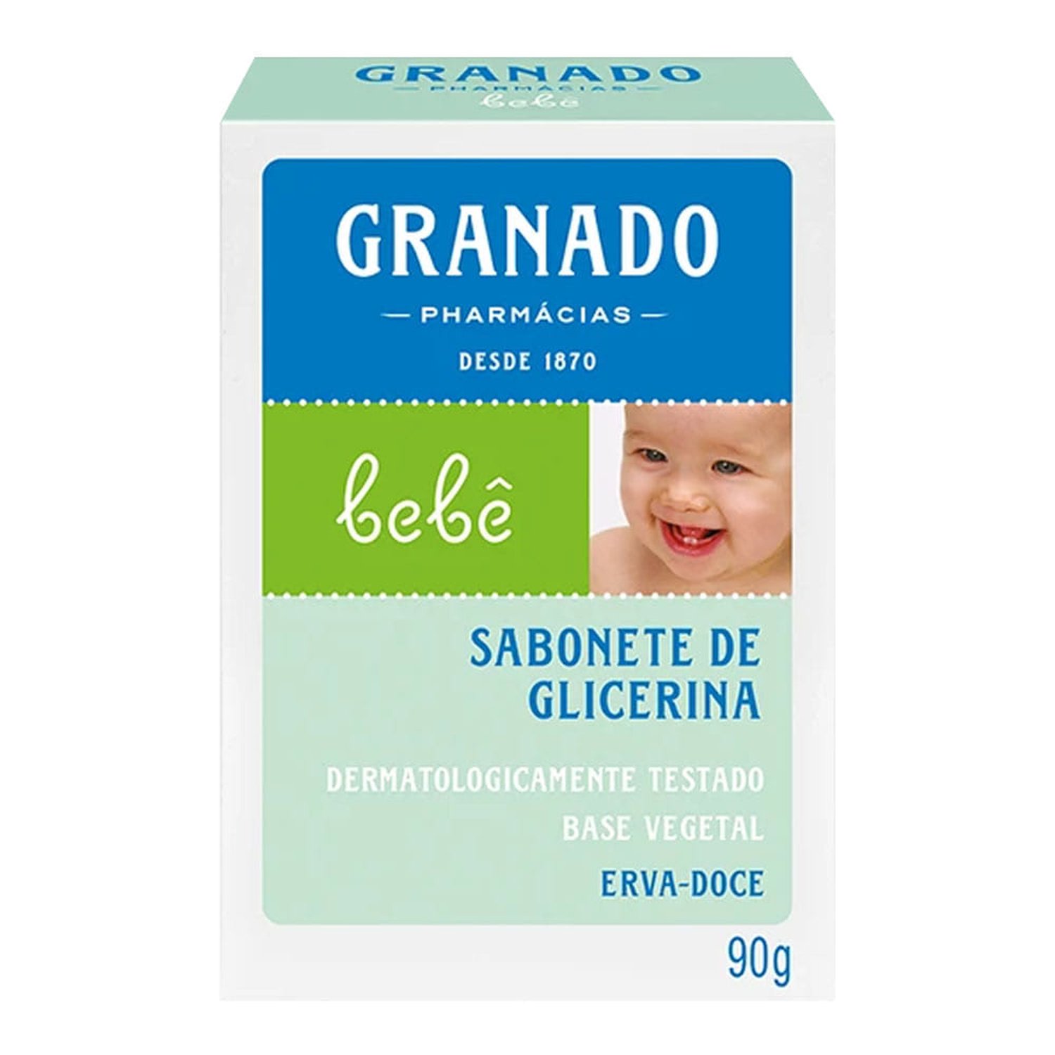 Sabonete Granado Bebê 90G Erva Doce