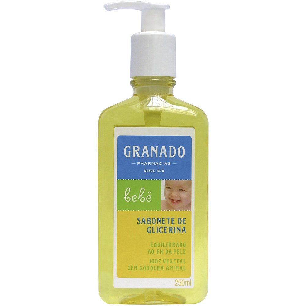 Sabonete Líquido Granado Bebê Glicerina 250ml