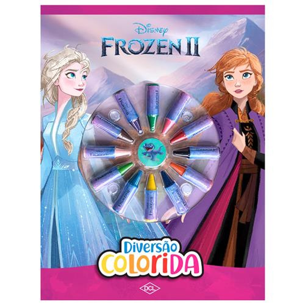 Livro - Disney - Cores - Frozen 2__