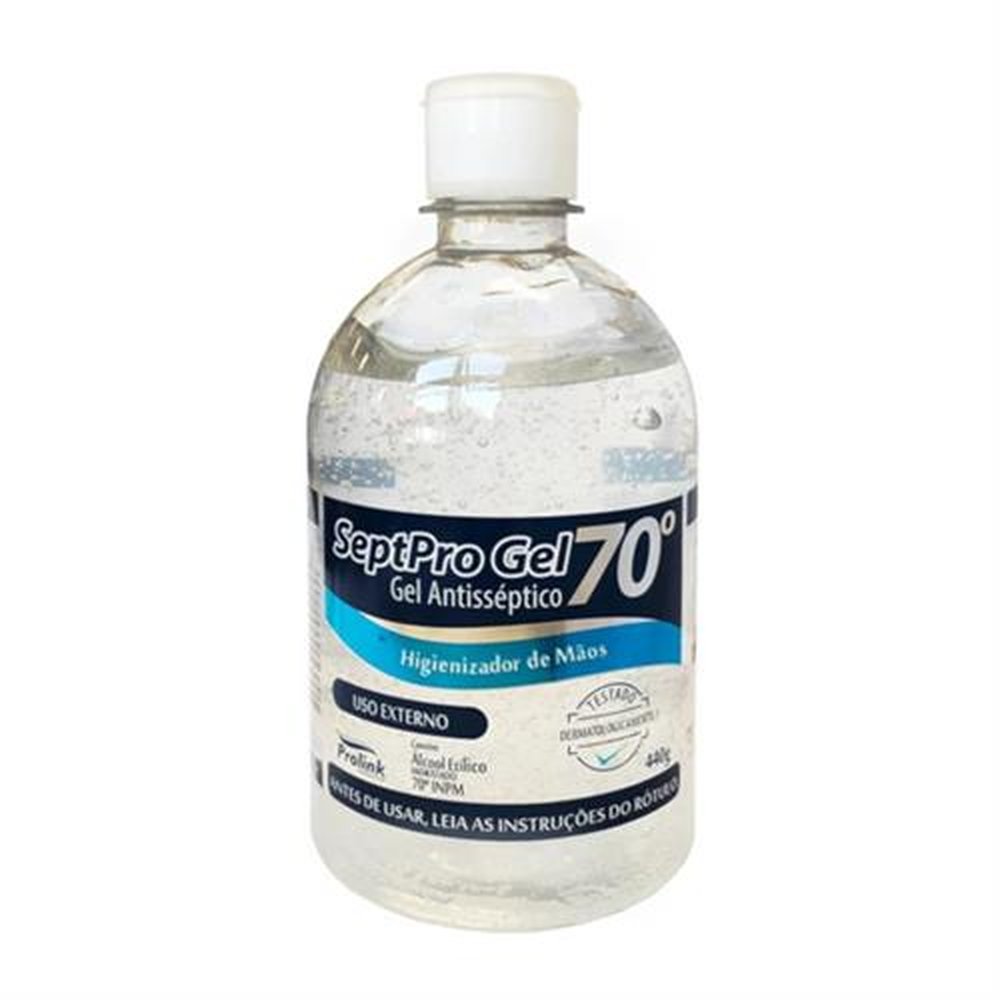 Alcool Gel Septpro 440G Sem Valvula Pump - PROLINK