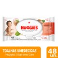 Toalhas Umedecidas Huggies Hidratação e Nutrição - Pacote com 48 Toalhas