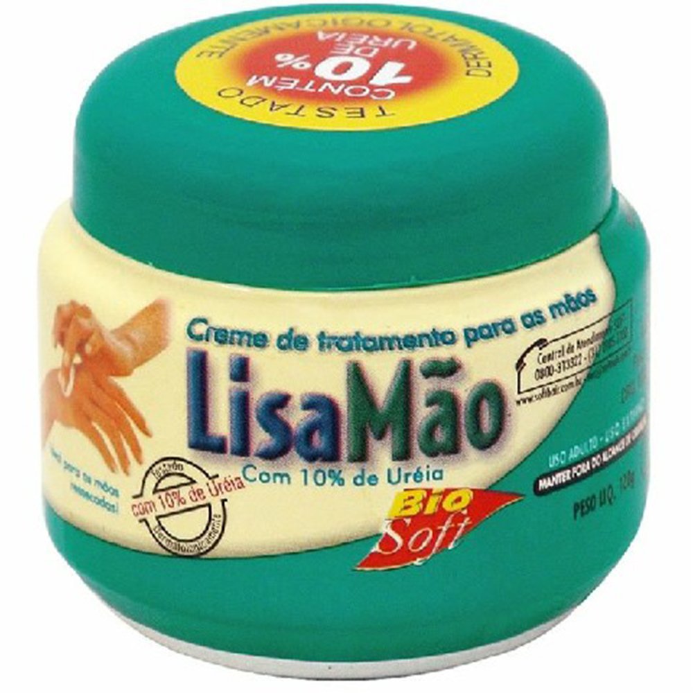 Creme Lisa Mao Soft Hair Com Ureia 120g