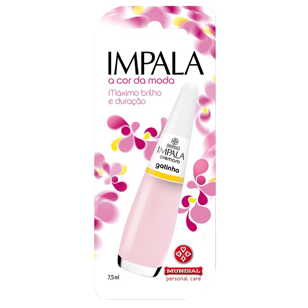 Esmalte Impala Cremoso Gatinha Blister 7,5ml