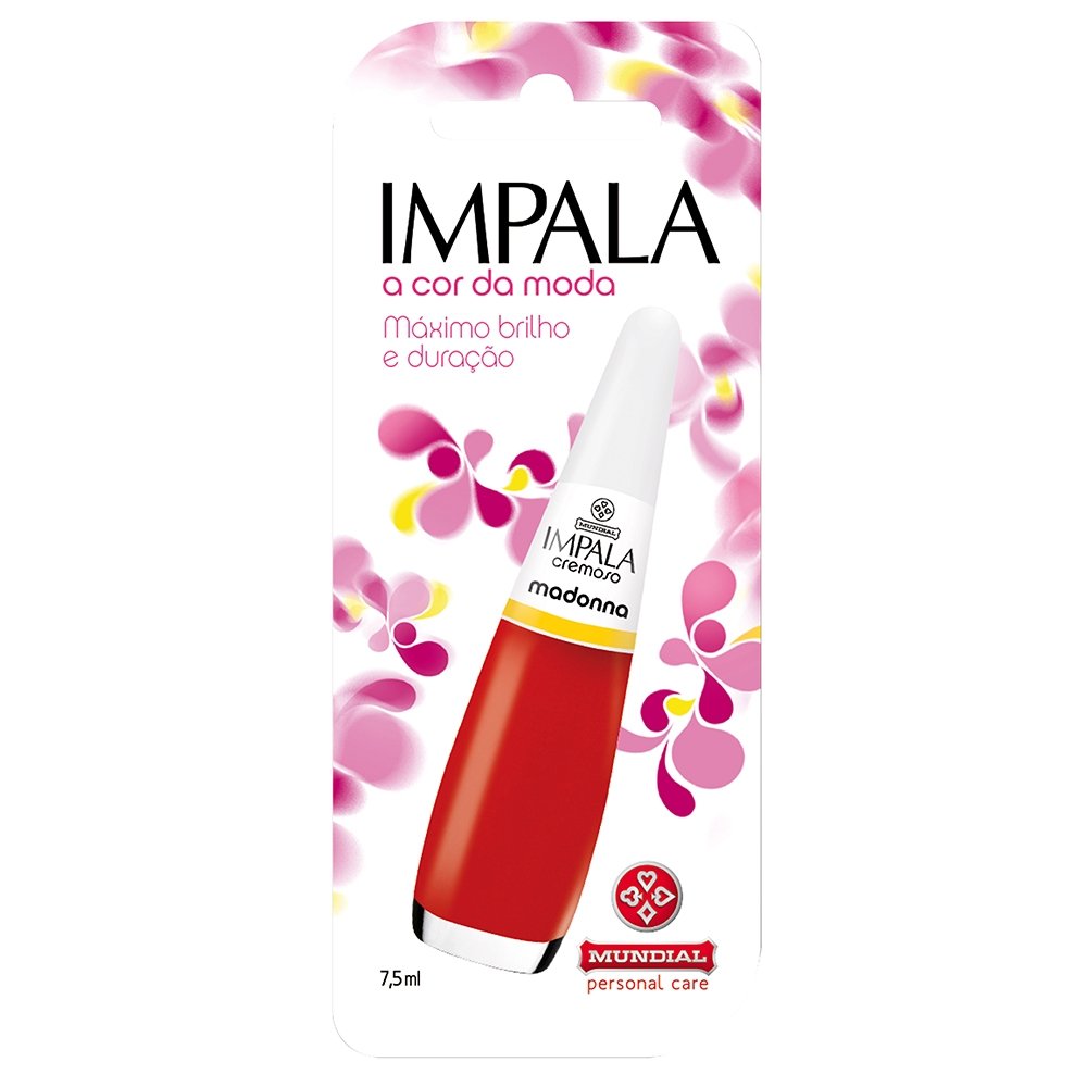 Esmalte Impala Cremoso Madonna Blister 7,5ml