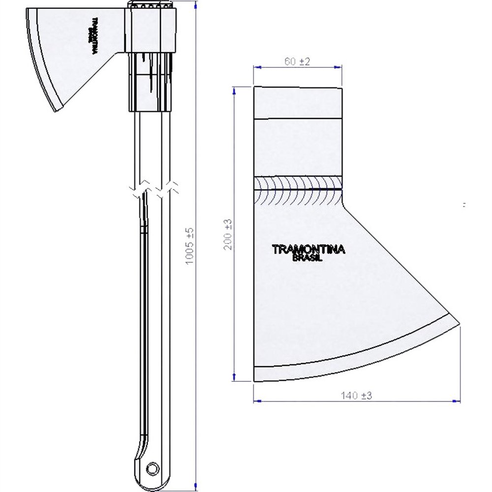 Machado com Cabo Tramontina 3,5 Libras