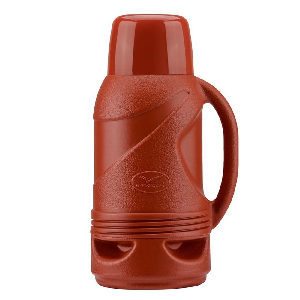 Garrafa Térmica Invicta Lider 0,5L Rolha Vermelho Valvet Ref.8012