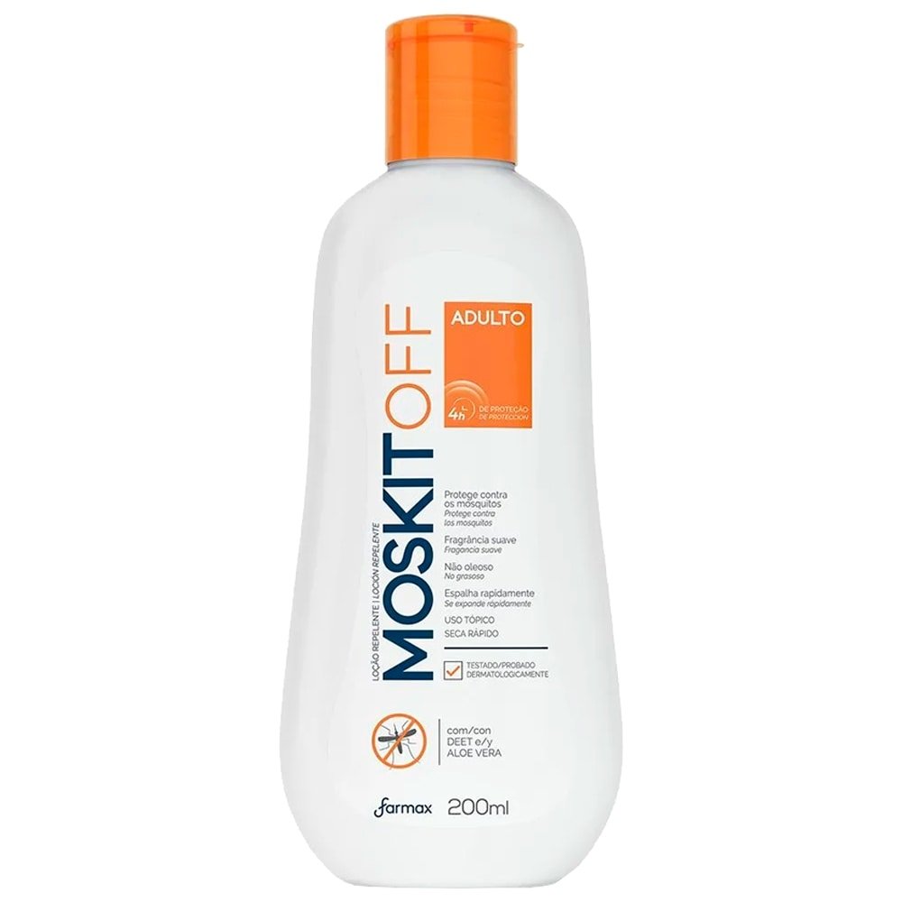 Repelente de Insetos Farmax Moskitoff 200ml