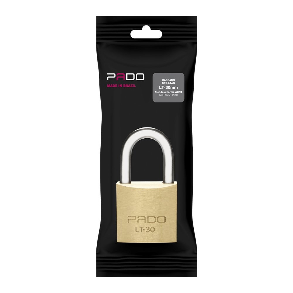 Cadeado Pado LT-30 30mm Flow Pack