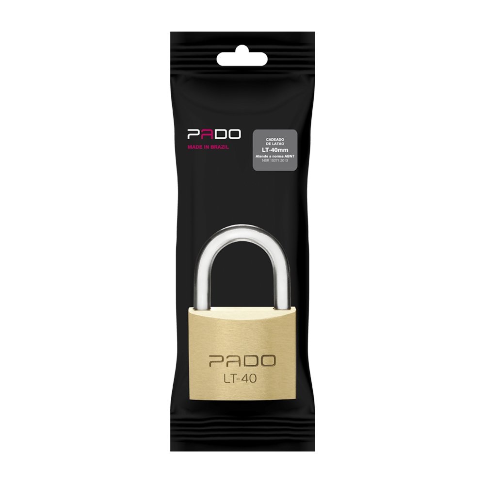 Cadeado Pado LT-40 40mm Flow Pack