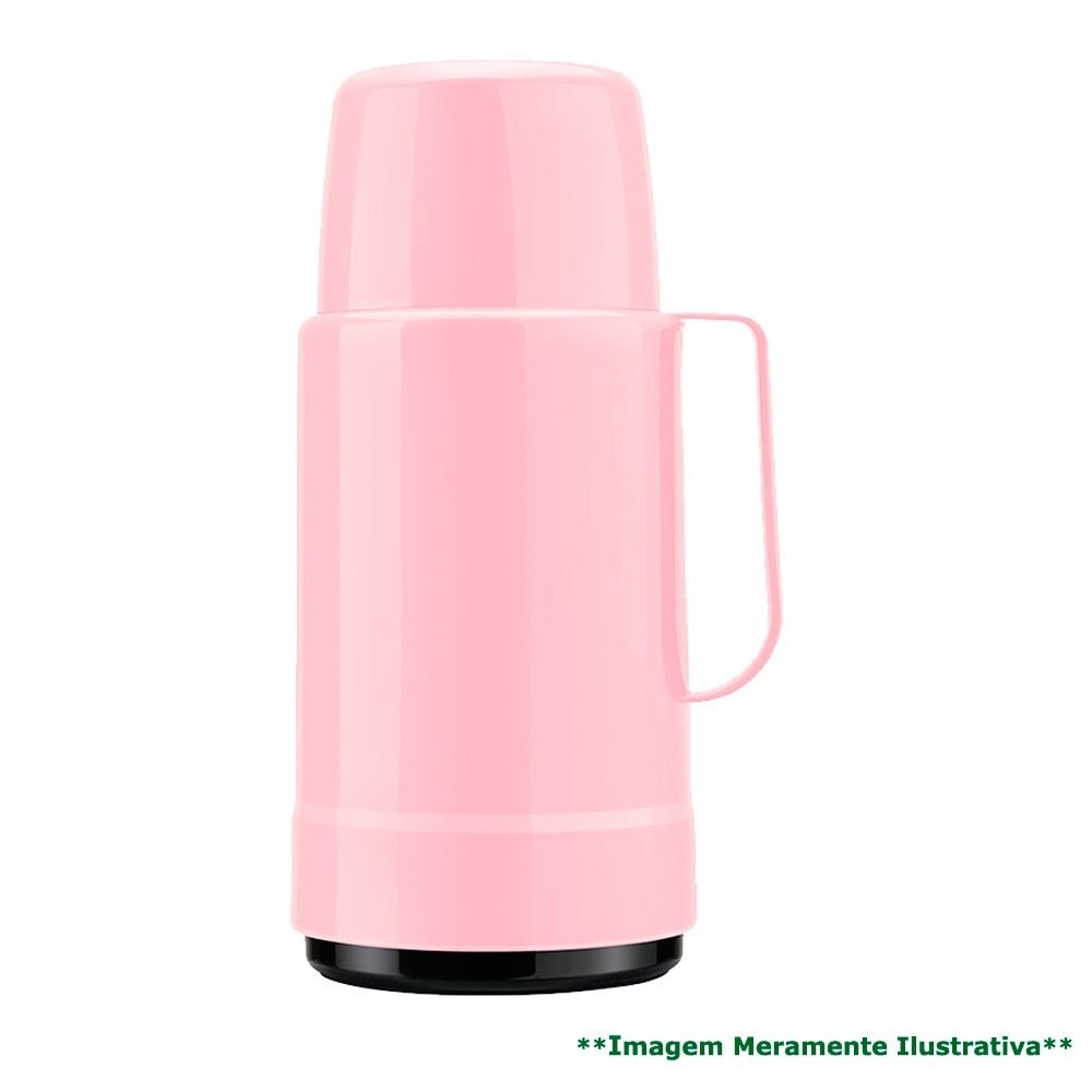 Garrafa Térmica 500mL Rolha GLT Lisa Macchiato Invicta