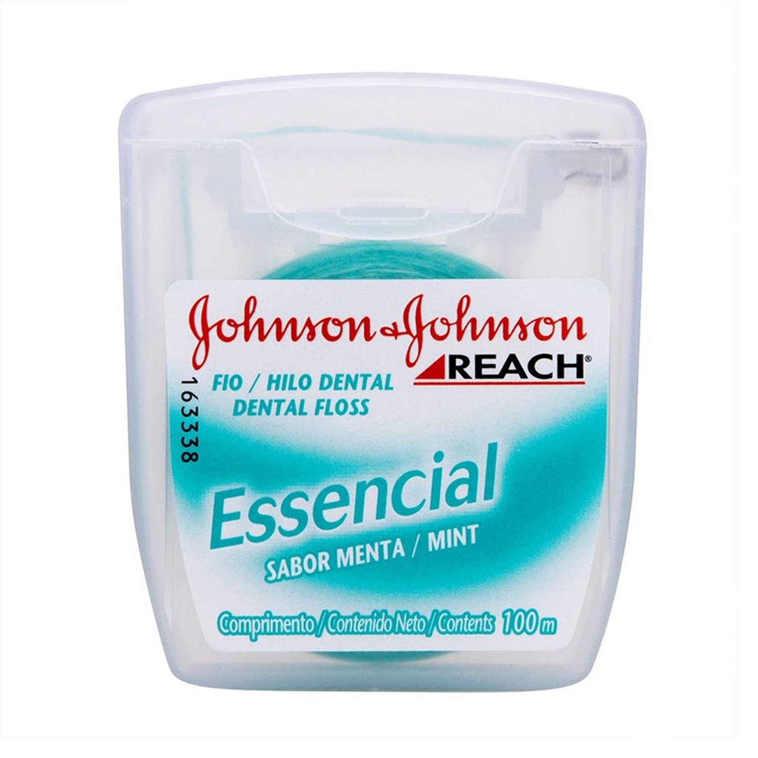 Fio Dental Johnson e Johnson Reach Essencial Menta 100m