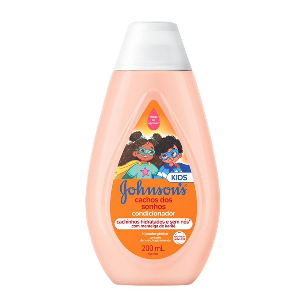 Condicionador Johnson's Infantil Baby Cachos dos Sonhos 200ml