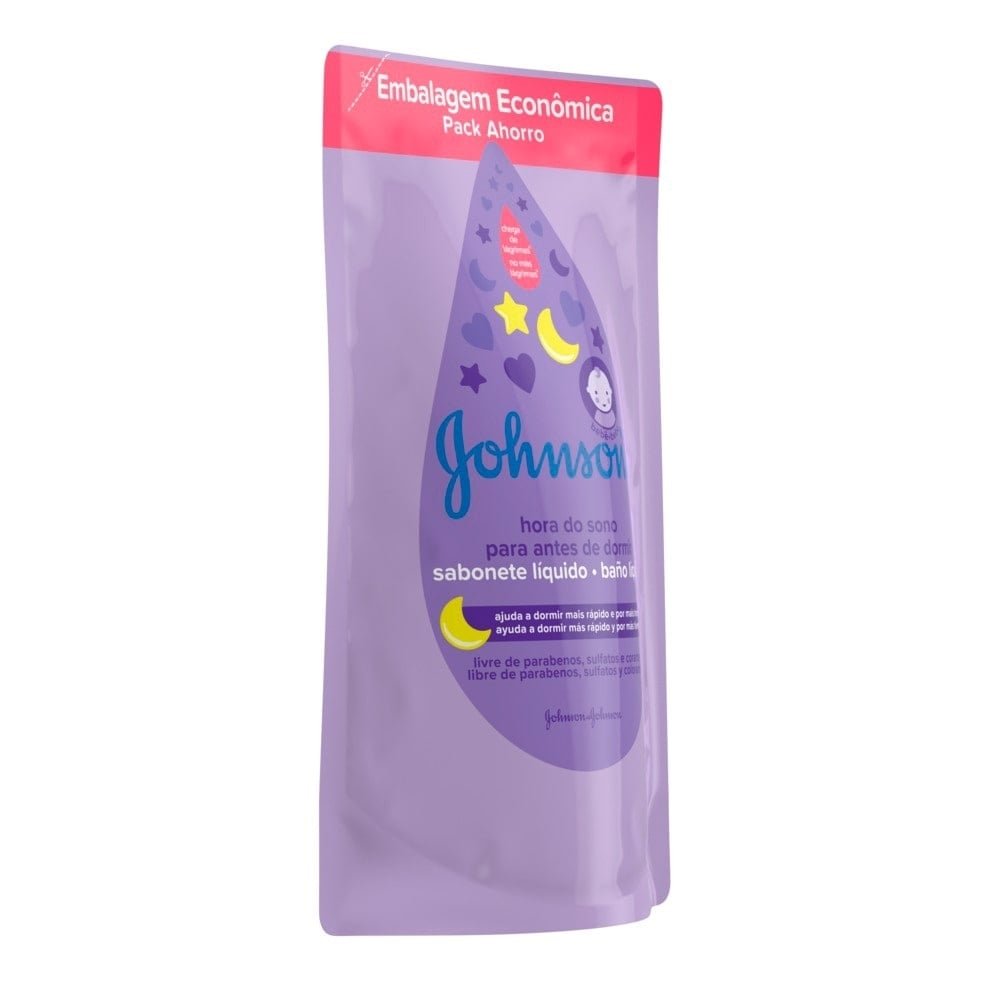 Sabonete Líquido Johnson's Baby Hora do Sono Refil 180ml