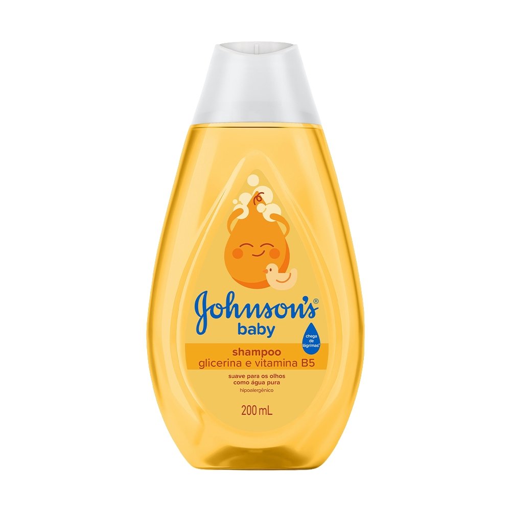 Shampoo Johnson's Baby Glicerina para Bebê 200ml