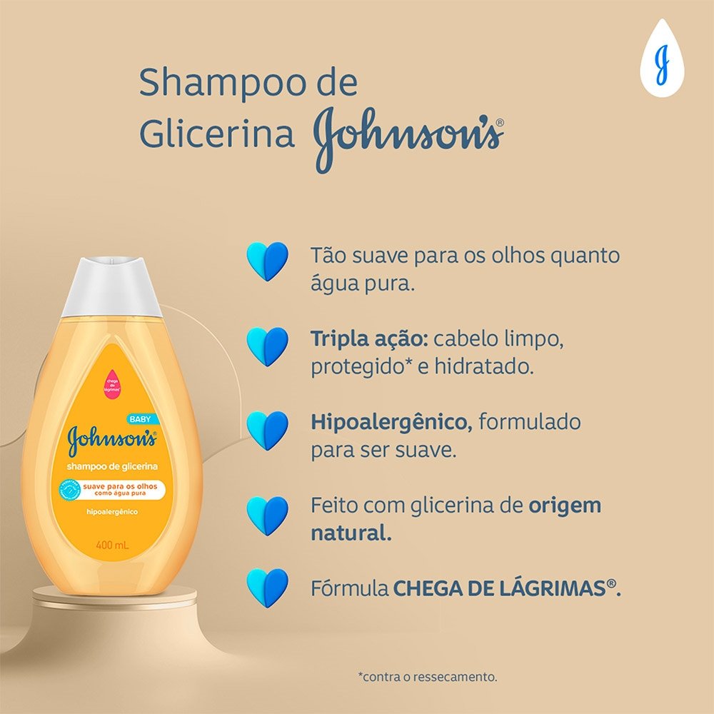 Shampoo Johnson & Johnson Baby 200ml