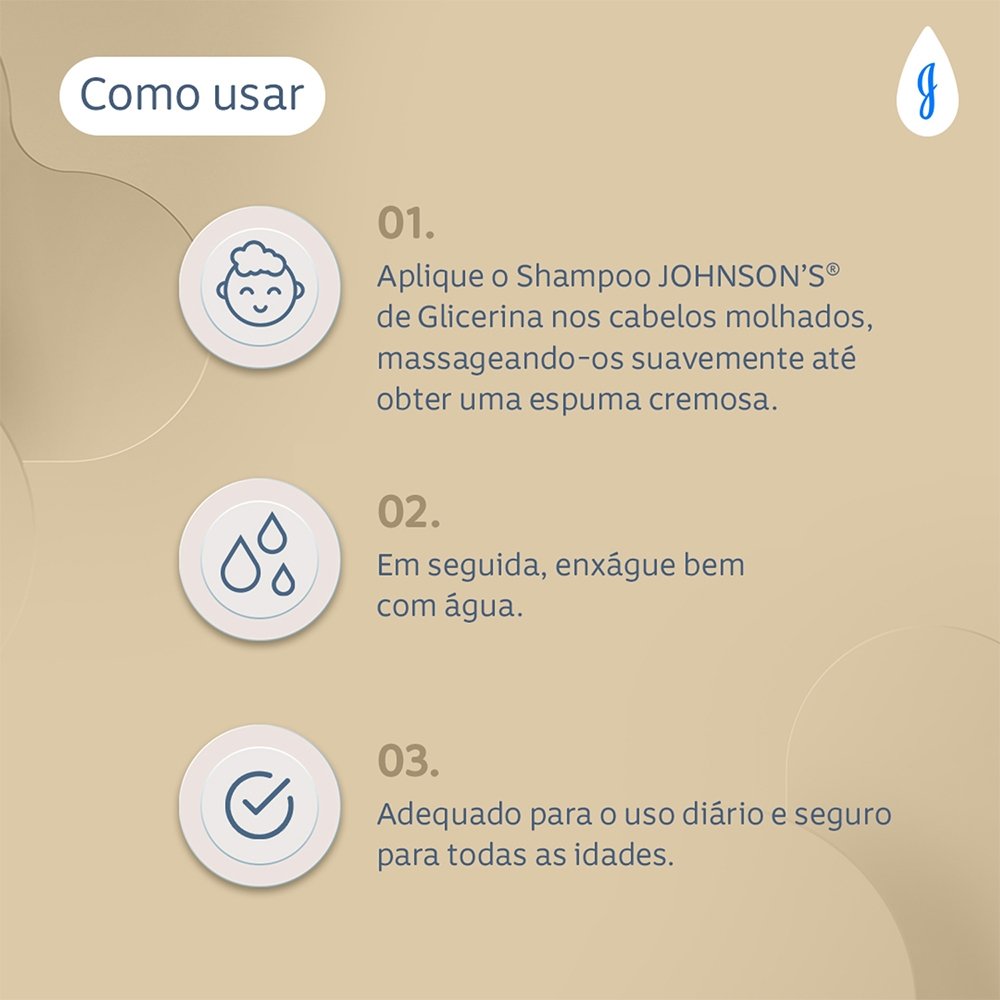 Shampoo Johnson's Baby Glicerina 400ml
