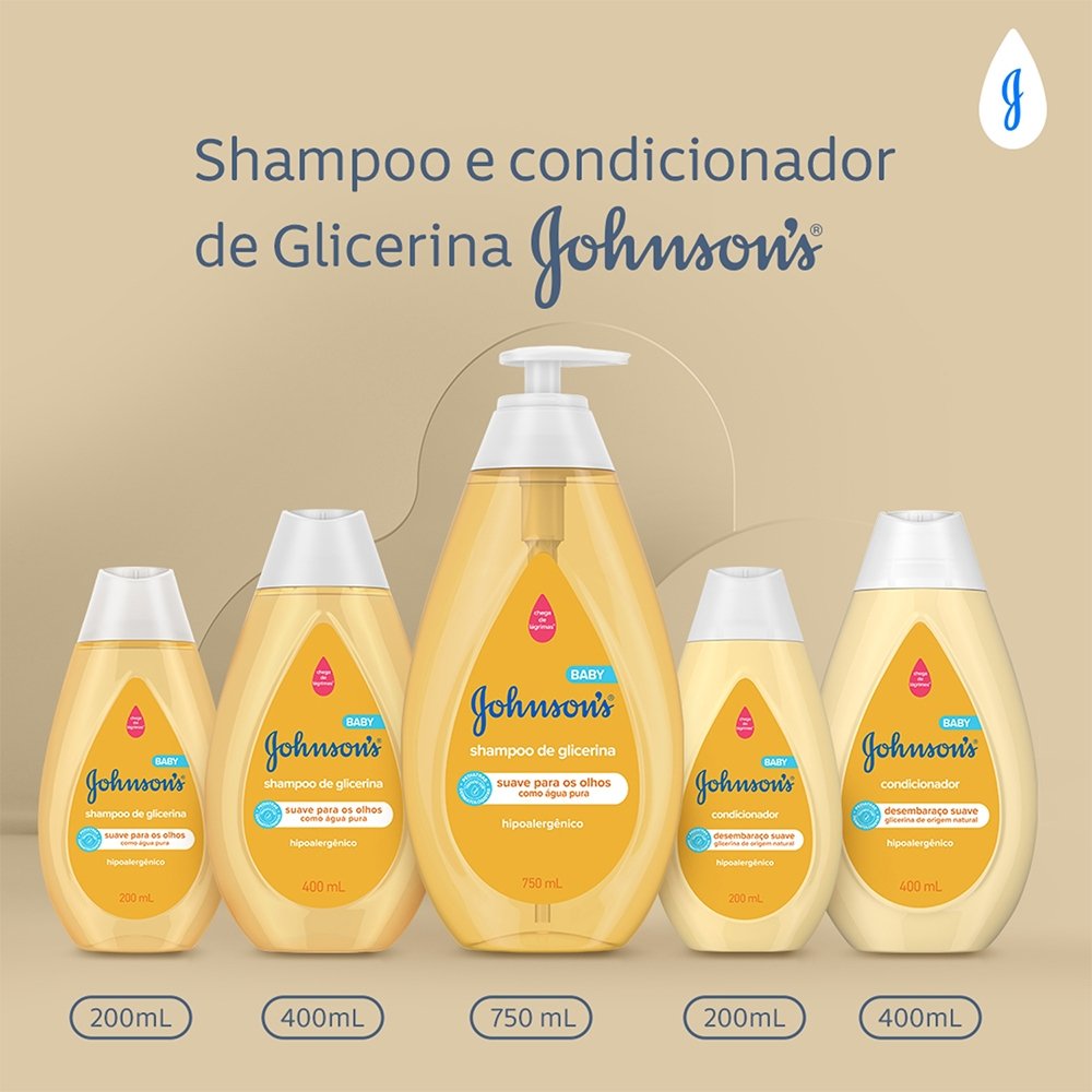 Shampoo Johnson's Baby Glicerina 400ml
