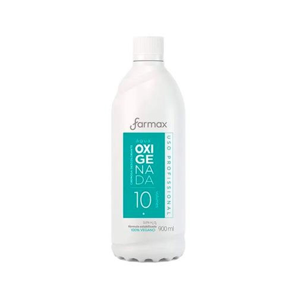 Agua Oxigenada Cremosa Farmax 10 Volumes 900Ml