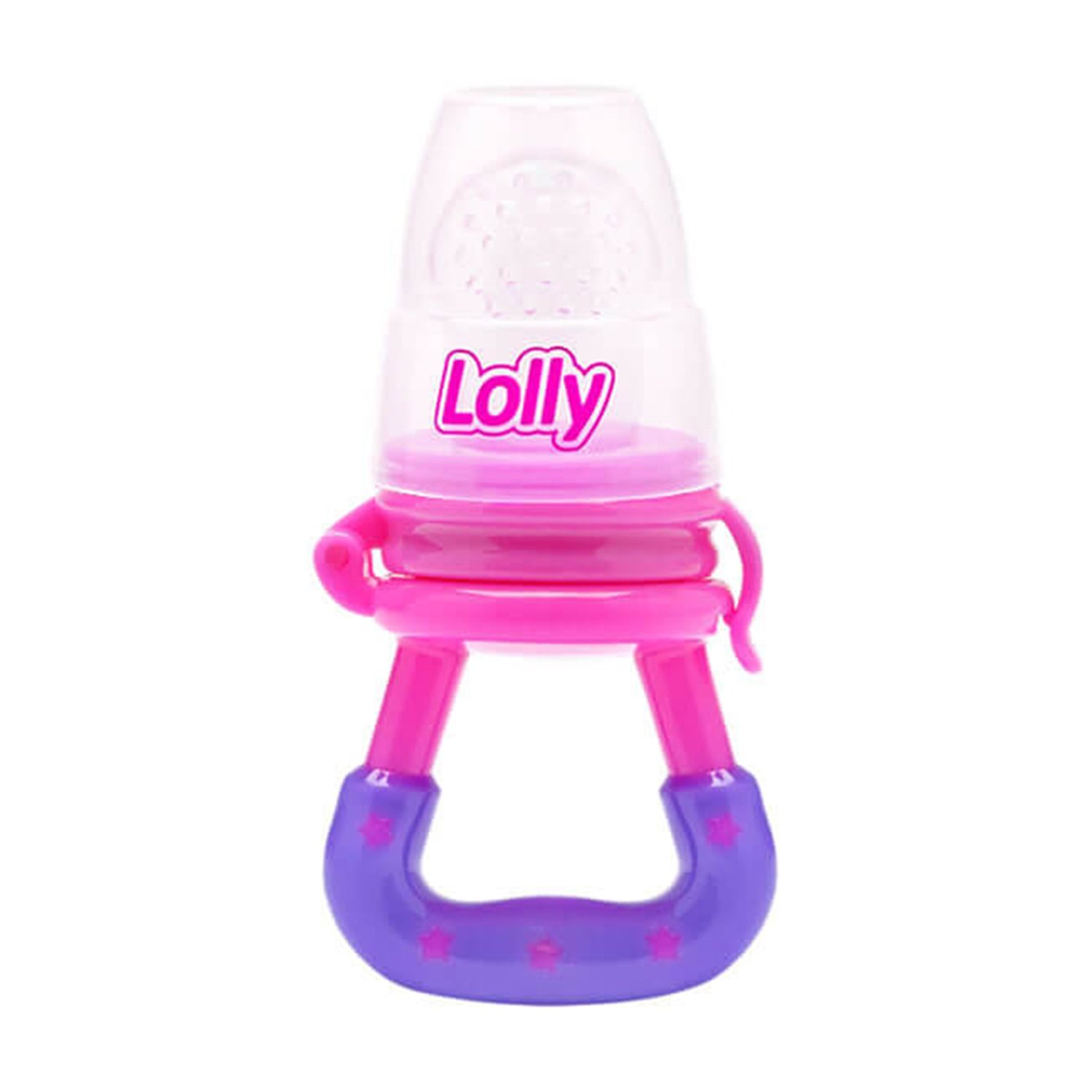 Alimentador Infantil Lolly Rosa 6 meses mais