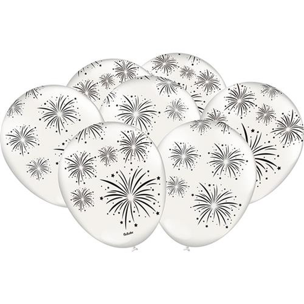 Balao Decorado Estrela De Prata