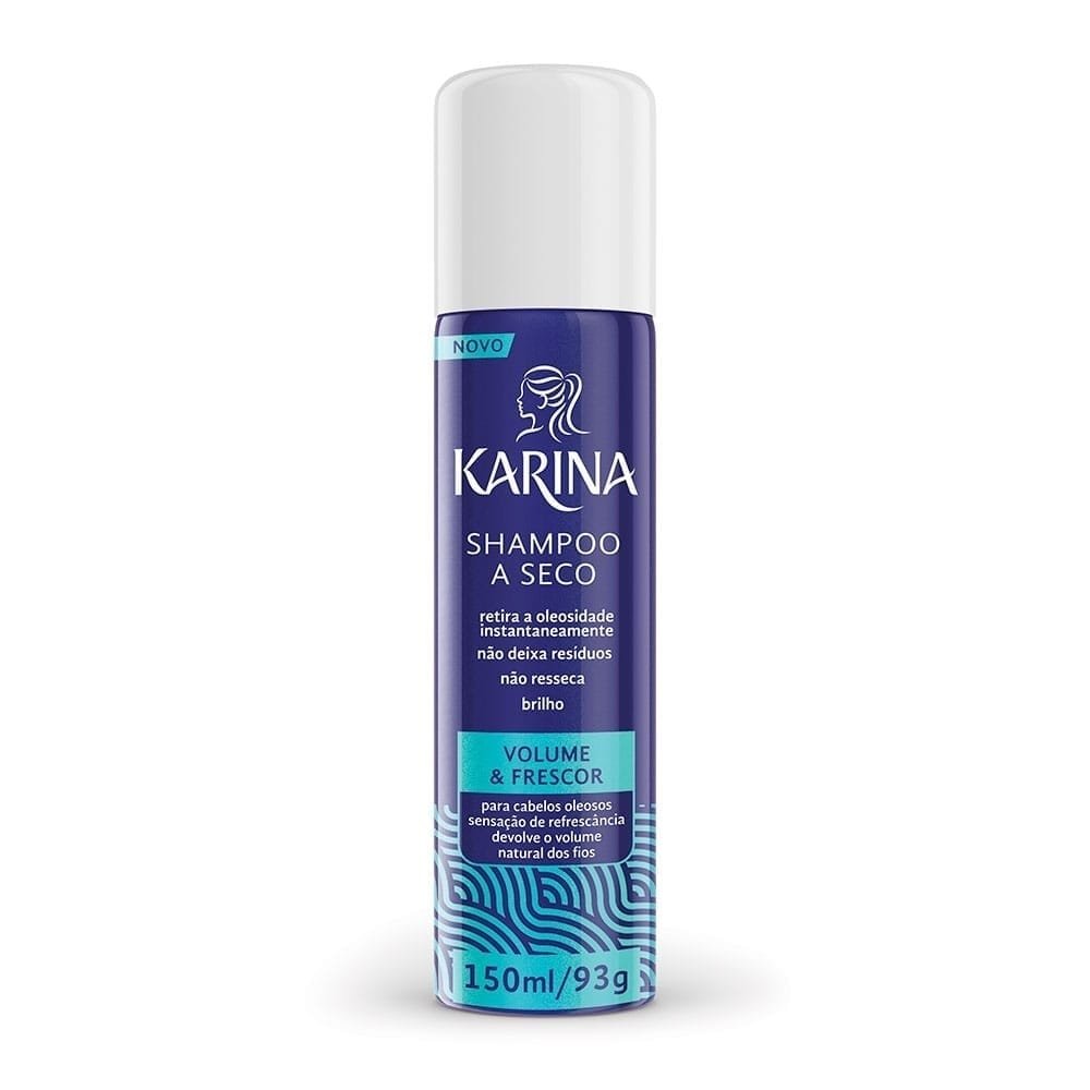 Shampoo a Seco Karina Volume e Frescor 150ml