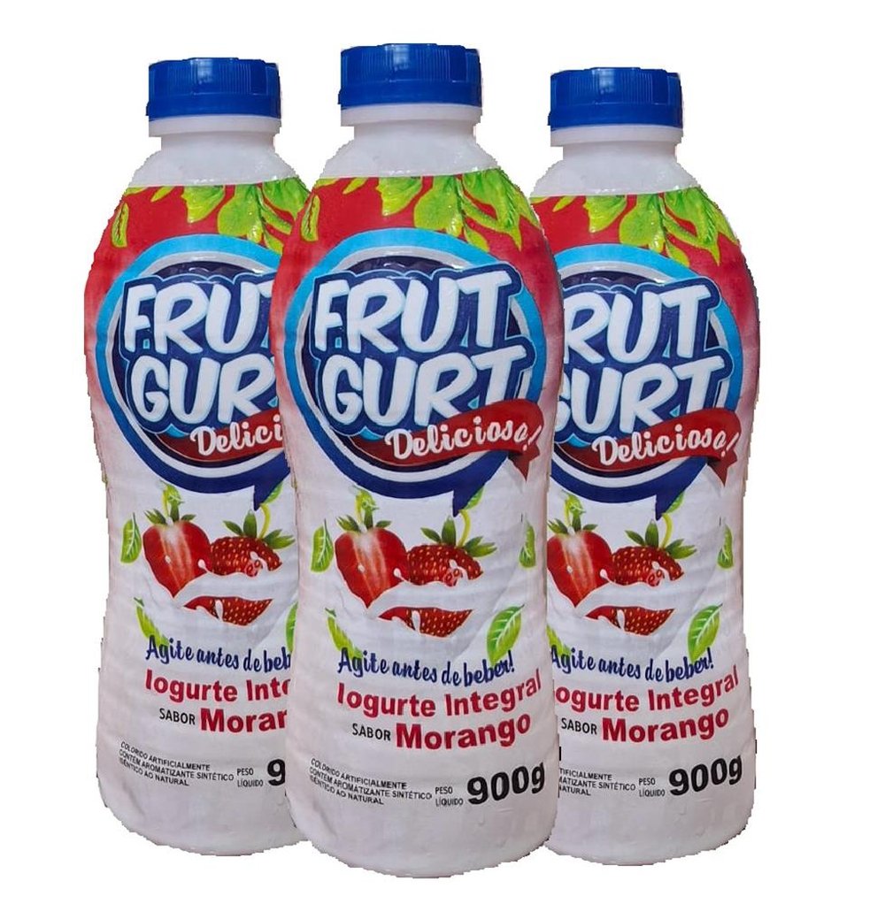 Iogurte Frut Gurt Morango 12X900g