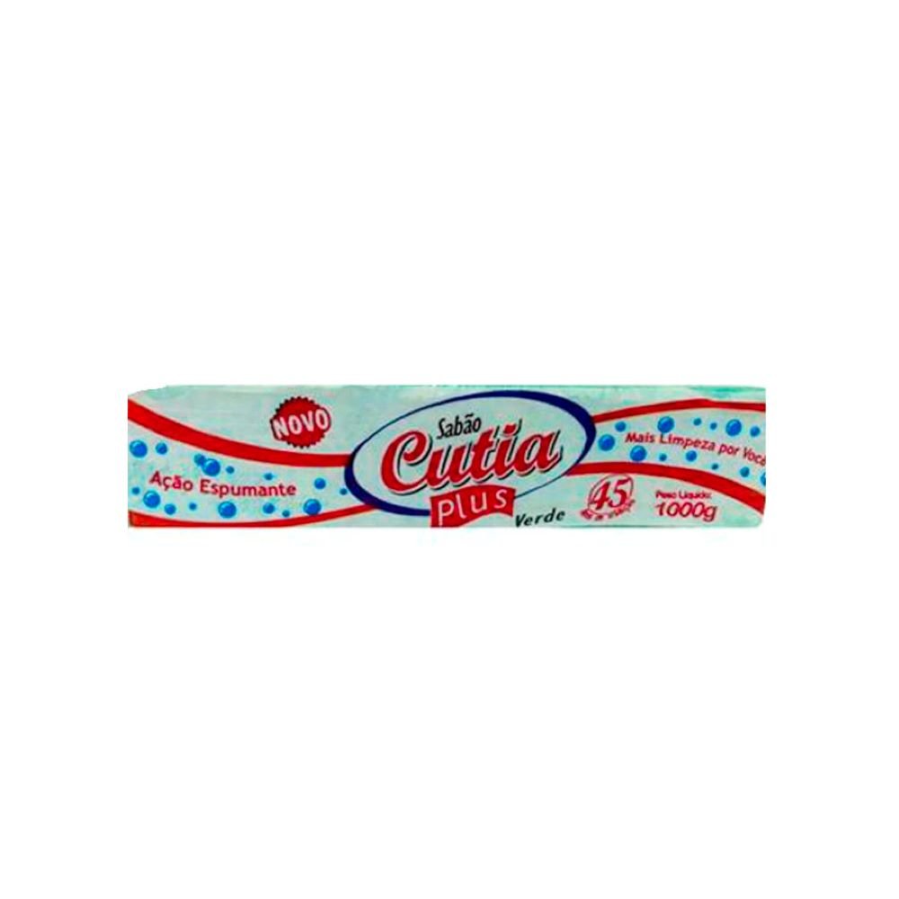 Sabao Cutia 1Kg - Caixa com 10 Unidades