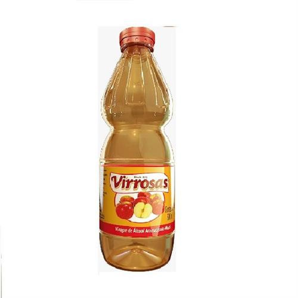 Vinagre De Álcool Aroma Maçã Virrosas 12x500ml