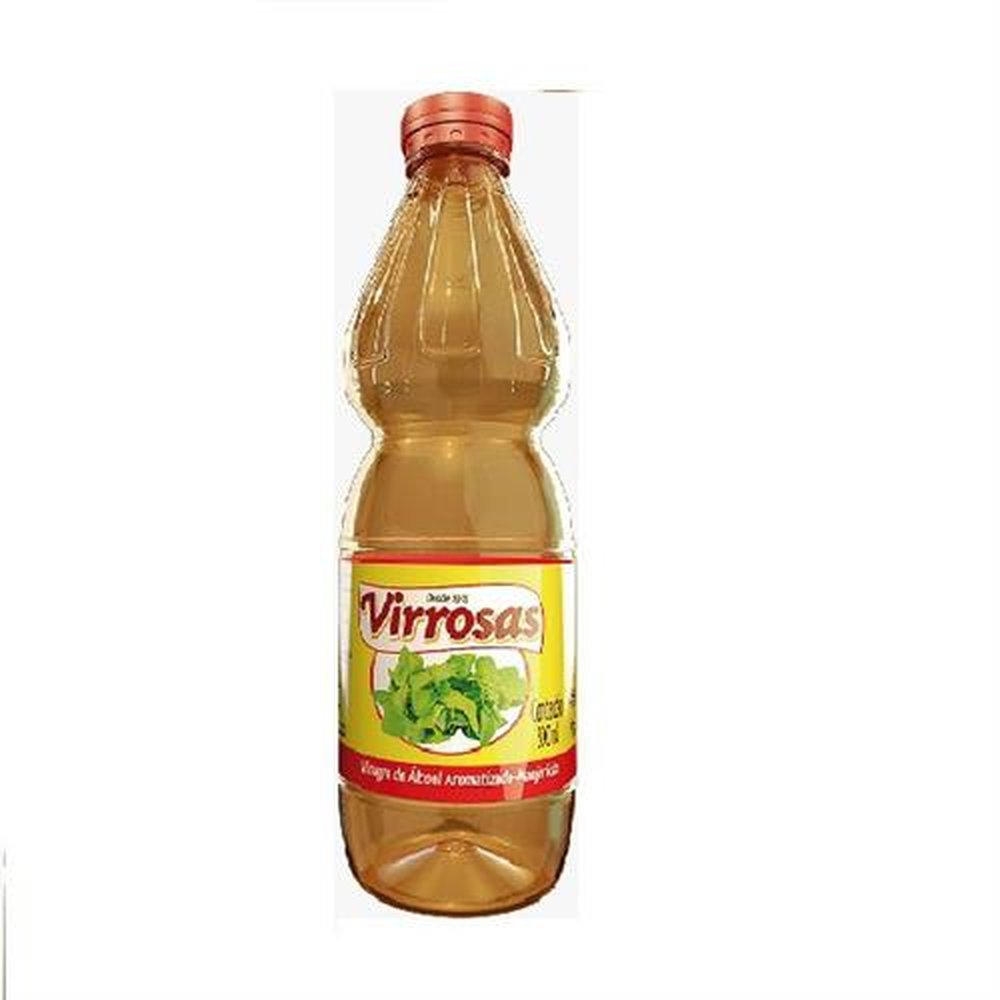 Vinagre De Álcool Aroma Majericão Virrosas 12x500ml