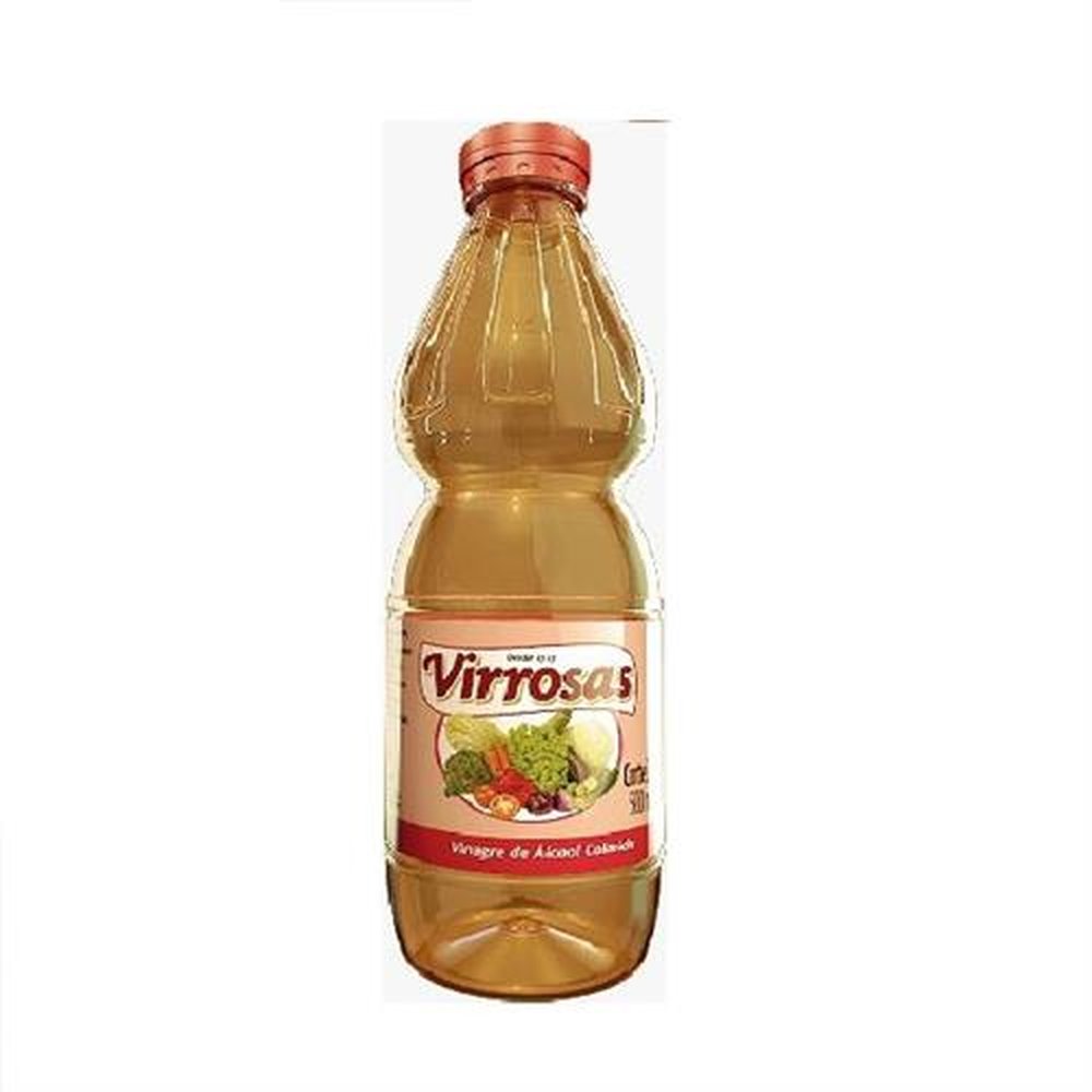 Vinagre Álcool Colorido Virrosas 12x500ml