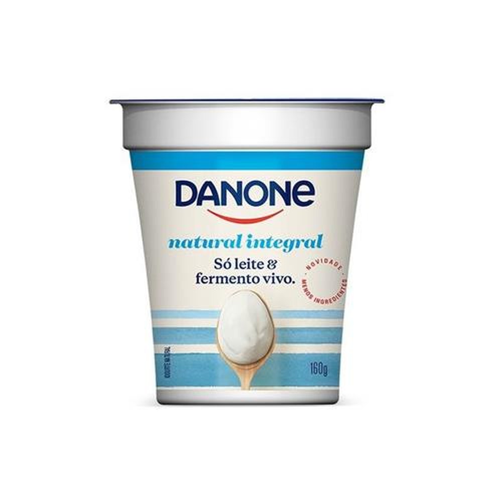 Danone Iogurte Natural Integral 160G